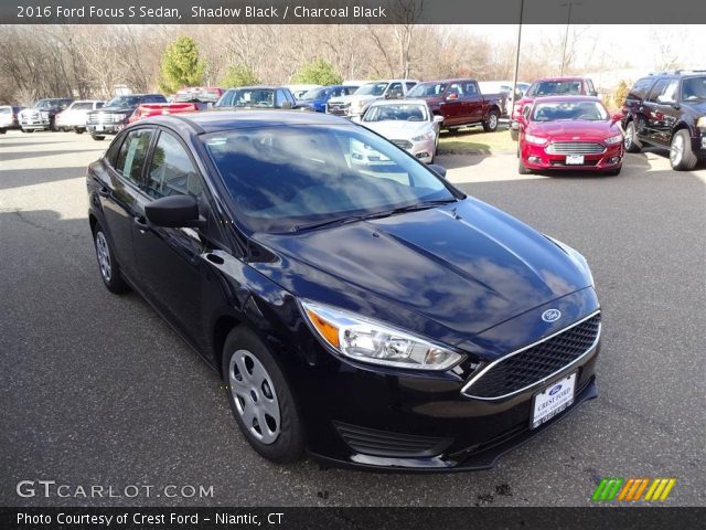 2016 Ford Focus S Sedan in Shadow Black