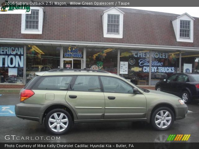 2006 Subaru Outback 2.5i Wagon in Willow Green Opalescent