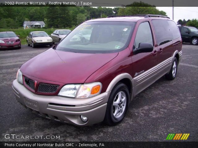 2002 Pontiac Montana  in Redfire Metallic
