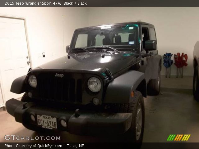 2015 Jeep Wrangler Sport 4x4 in Black
