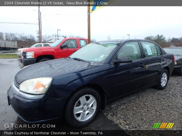 2004 Chevrolet Malibu LS V6 Sedan in Navy Blue Metallic