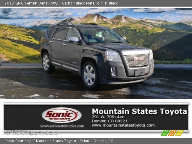 2013 GMC Terrain Denali AWD in Carbon Black Metallic