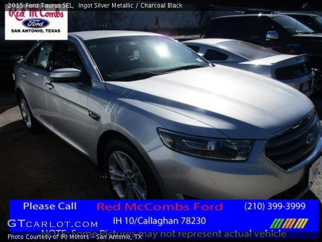 2015 Ford Taurus SEL in Ingot Silver Metallic