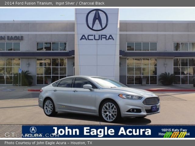 2014 Ford Fusion Titanium in Ingot Silver