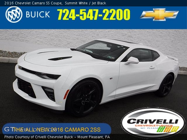 2016 Chevrolet Camaro SS Coupe in Summit White