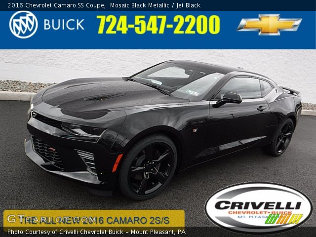 2016 Chevrolet Camaro SS Coupe in Mosaic Black Metallic
