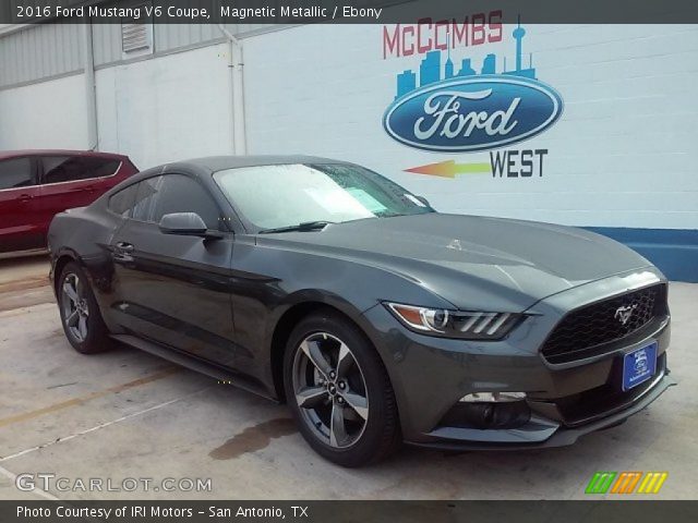 2016 Ford Mustang V6 Coupe in Magnetic Metallic