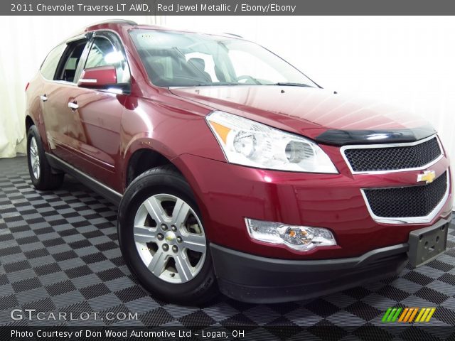 2011 Chevrolet Traverse LT AWD in Red Jewel Metallic