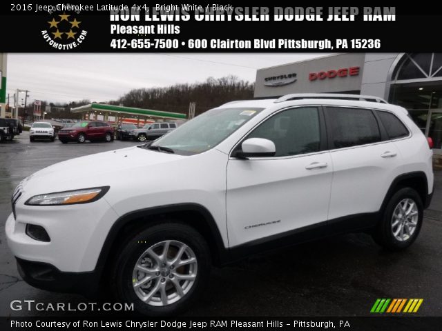 2016 Jeep Cherokee Latitude 4x4 in Bright White