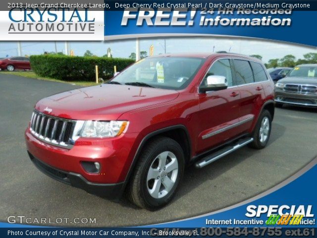 2013 Jeep Grand Cherokee Laredo in Deep Cherry Red Crystal Pearl