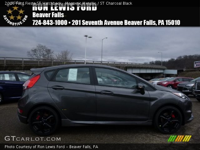 2016 Ford Fiesta ST Hatchback in Magnetic Metallic