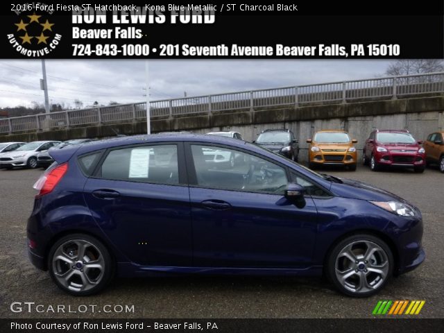 2016 Ford Fiesta ST Hatchback in Kona Blue Metallic