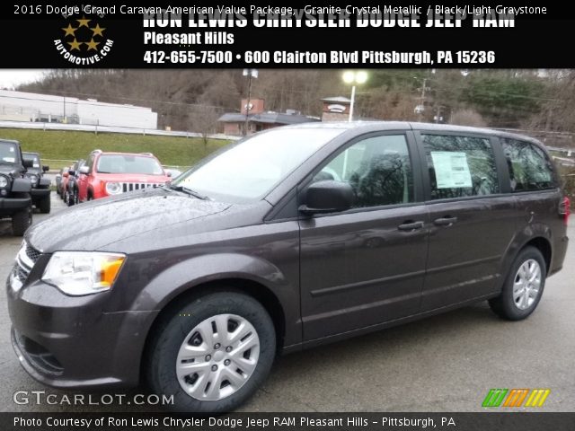 2016 Dodge Grand Caravan American Value Package in Granite Crystal Metallic