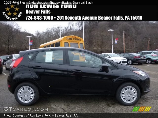 2016 Ford Fiesta S Hatchback in Shadow Black