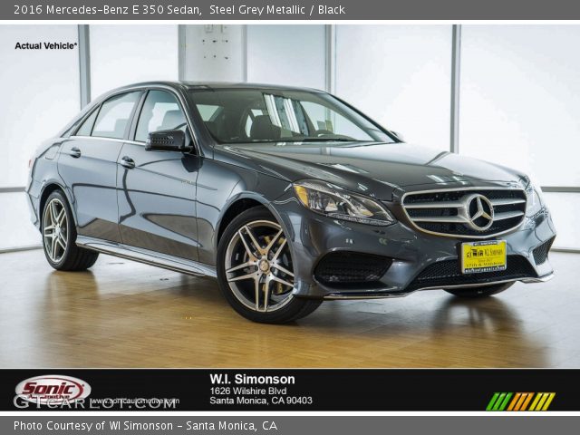 2016 Mercedes-Benz E 350 Sedan in Steel Grey Metallic