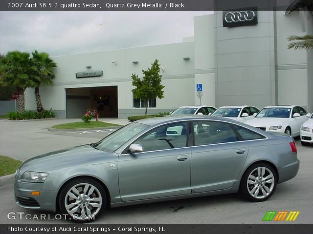 2007 Audi S6 5.2 quattro Sedan in Quartz Grey Metallic