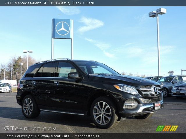 2016 Mercedes-Benz GLE 350 4Matic in Black