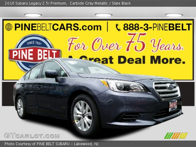 2016 Subaru Legacy 2.5i Premium in Carbide Gray Metallic
