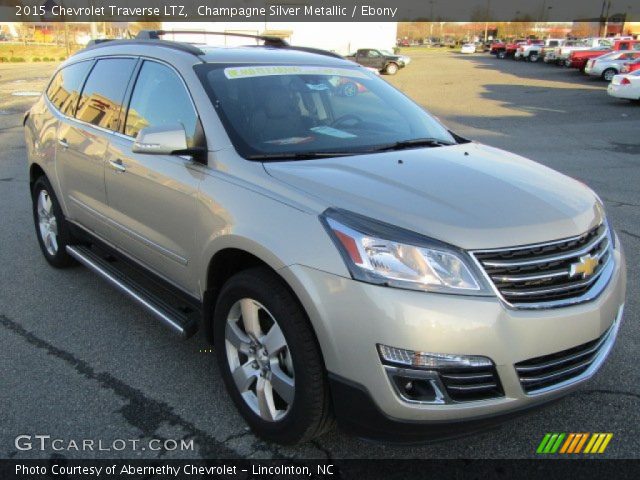 2015 Chevrolet Traverse LTZ in Champagne Silver Metallic
