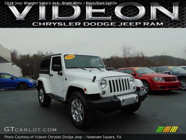 2014 Jeep Wrangler Sahara 4x4 in Bright White