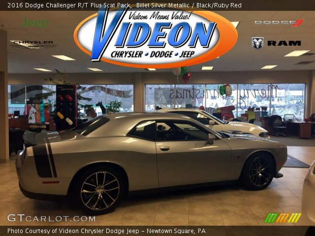2016 Dodge Challenger R/T Plus Scat Pack in Billet Silver Metallic