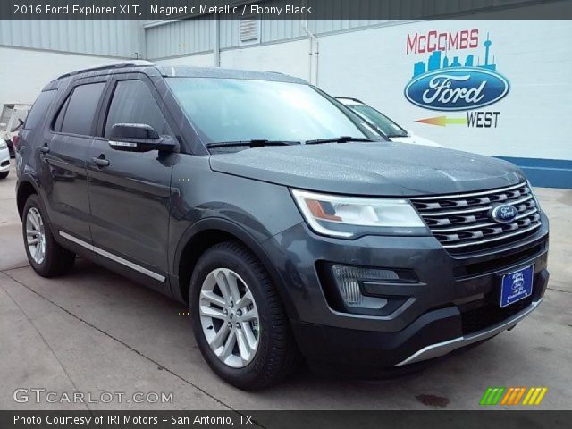 2016 Ford Explorer XLT in Magnetic Metallic