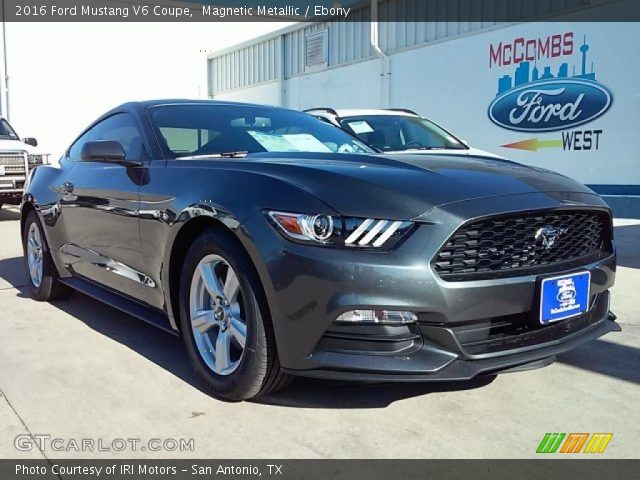2016 Ford Mustang V6 Coupe in Magnetic Metallic