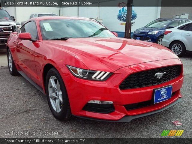 2016 Ford Mustang V6 Coupe in Race Red