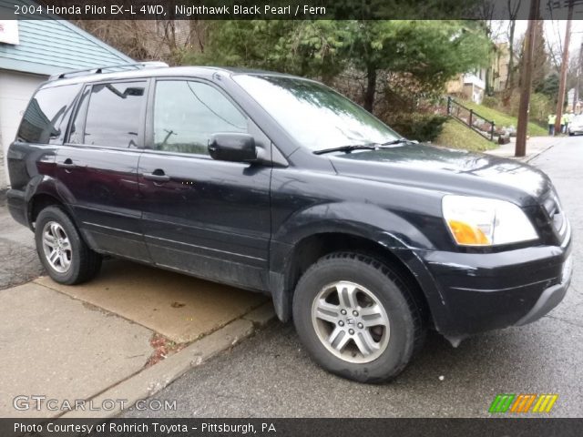 2004 Honda Pilot EX-L 4WD in Nighthawk Black Pearl