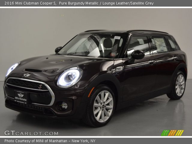 2016 Mini Clubman Cooper S in Pure Burgundy Metallic