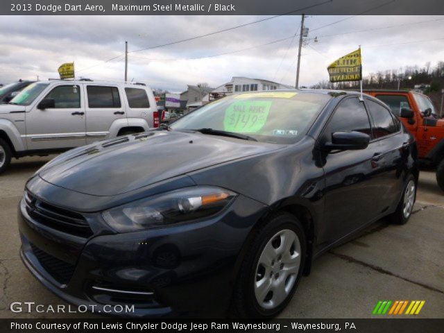2013 Dodge Dart Aero in Maximum Steel Metallic