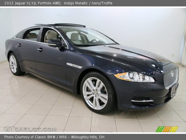 2013 Jaguar XJ XJL Portfolio AWD in Indigo Metallic