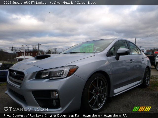2015 Subaru WRX STI Limited in Ice Silver Metallic