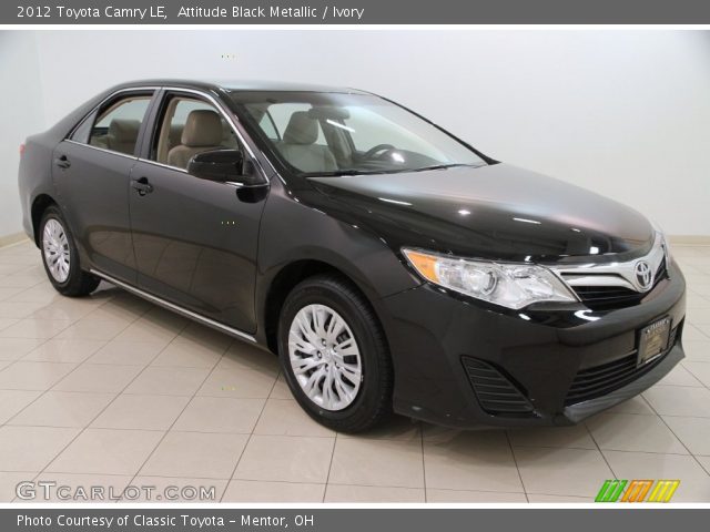 2012 Toyota Camry LE in Attitude Black Metallic