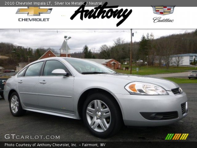 2010 Chevrolet Impala LT in Silver Ice Metallic