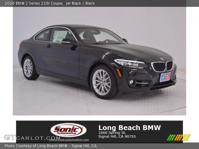 2016 BMW 2 Series 228i Coupe in Jet Black