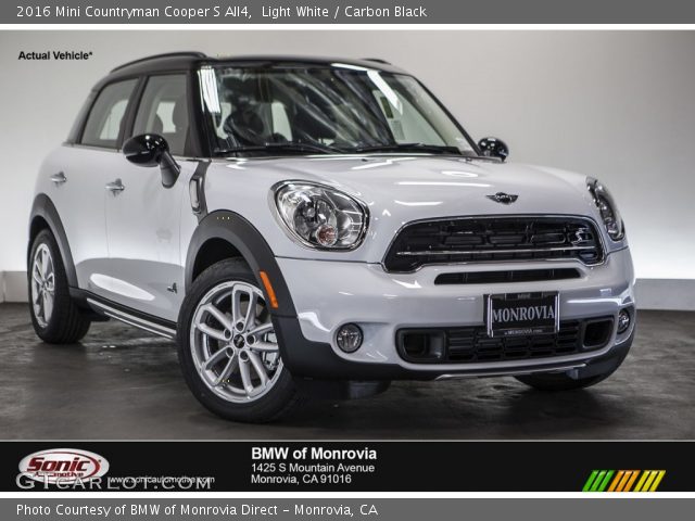 2016 Mini Countryman Cooper S All4 in Light White