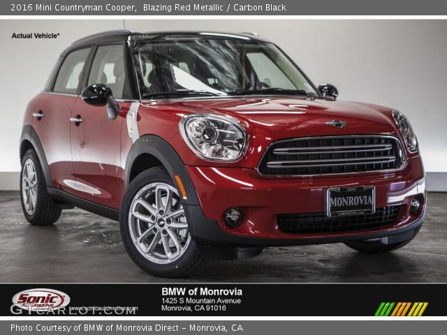 2016 Mini Countryman Cooper in Blazing Red Metallic