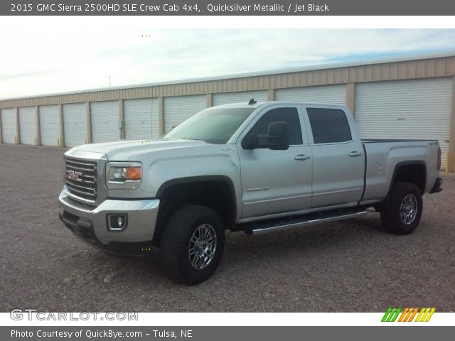 2015 GMC Sierra 2500HD SLE Crew Cab 4x4 in Quicksilver Metallic