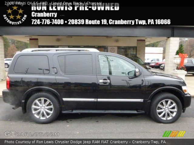2008 Infiniti QX 56 4WD in Liquid Onyx Black