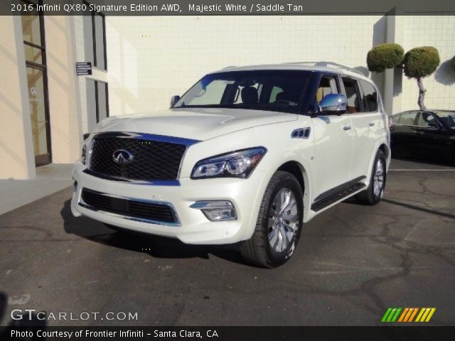 2016 Infiniti QX80 Signature Edition AWD in Majestic White