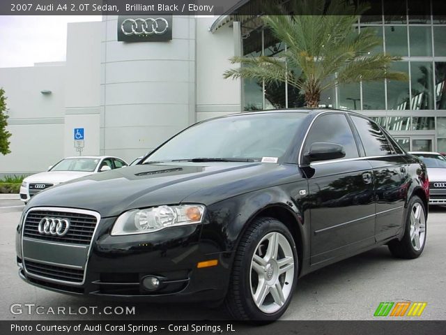 2007 Audi A4 2.0T Sedan in Brilliant Black