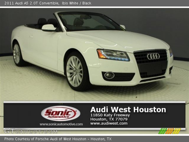 2011 Audi A5 2.0T Convertible in Ibis White