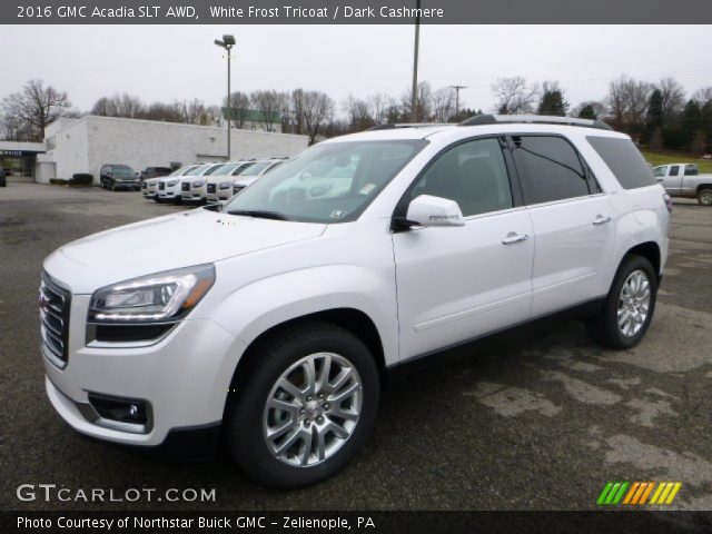 2016 GMC Acadia SLT AWD in White Frost Tricoat