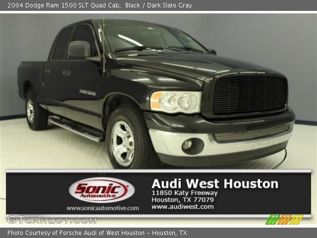 2004 Dodge Ram 1500 SLT Quad Cab in Black
