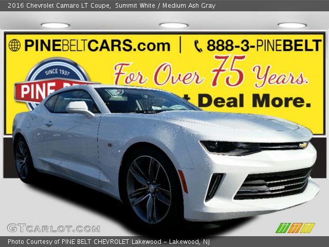 2016 Chevrolet Camaro LT Coupe in Summit White