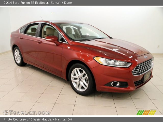 2014 Ford Fusion SE EcoBoost in Sunset