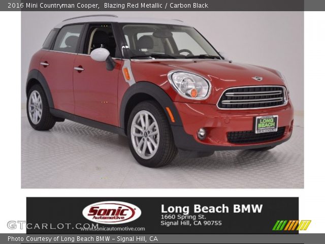 2016 Mini Countryman Cooper in Blazing Red Metallic
