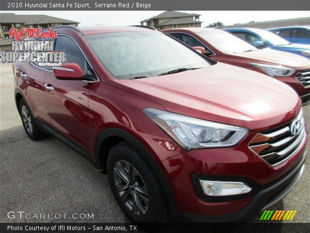 2016 Hyundai Santa Fe Sport  in Serrano Red