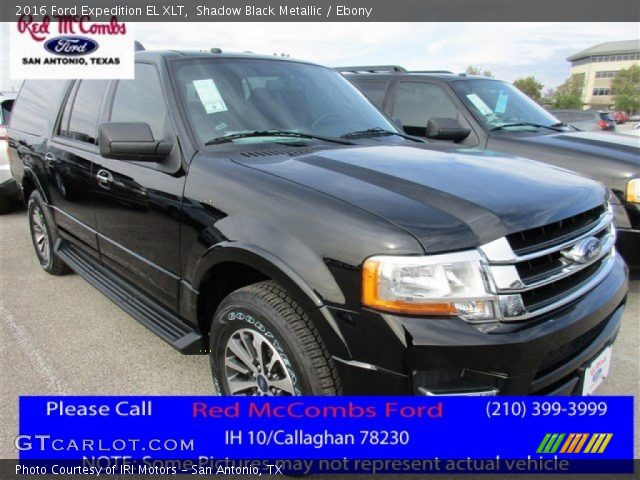2016 Ford Expedition EL XLT in Shadow Black Metallic